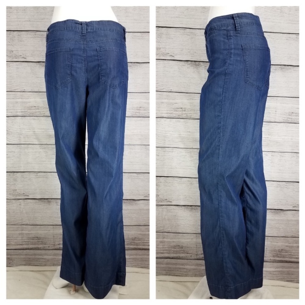 NYDJ trouser size 8 light weight mid rise